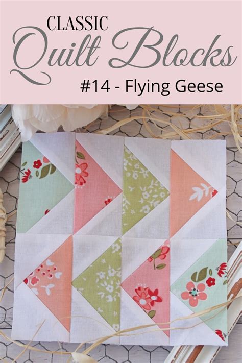 Flying Geese Quilt Block Inspiration